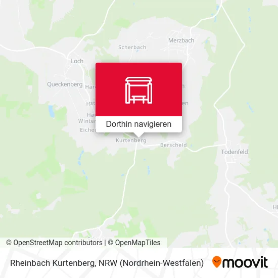 Rheinbach Kurtenberg Karte