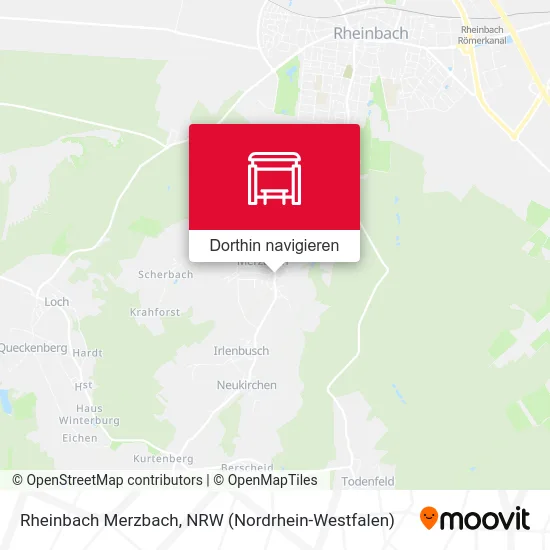 Rheinbach Merzbach Karte