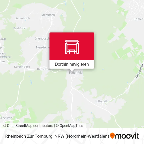 Rheinbach Zur Tomburg Karte