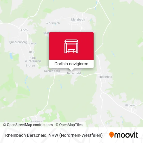 Rheinbach Berscheid Karte