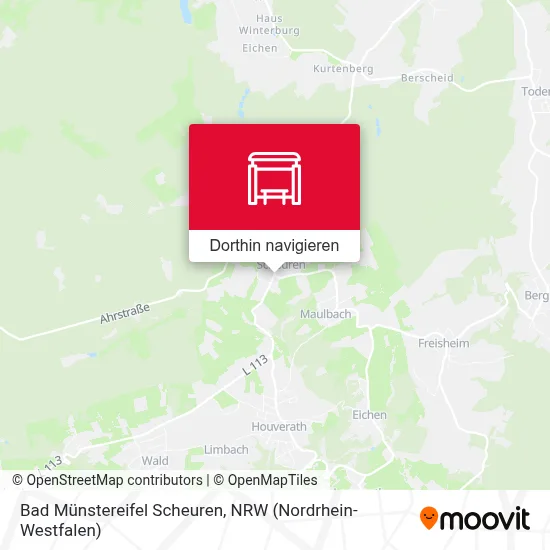 Bad Münstereifel Scheuren Karte