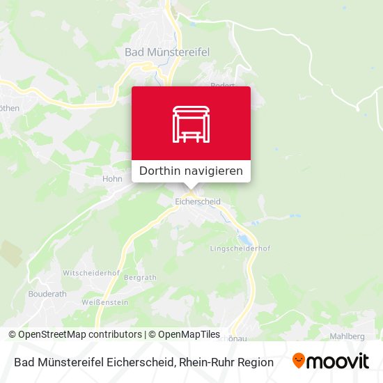 Bad Münstereifel Eicherscheid Karte