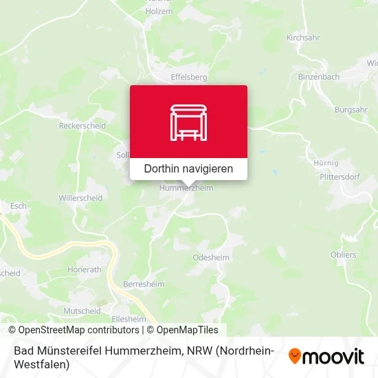Bad Münstereifel Hummerzheim Karte