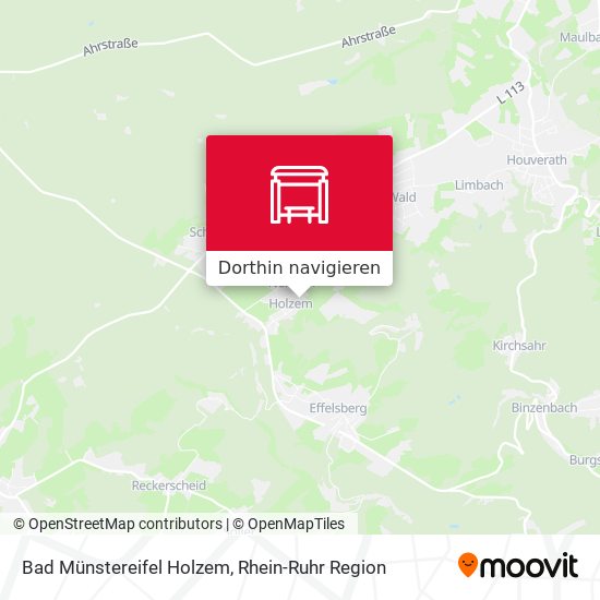 Bad Münstereifel Holzem Karte