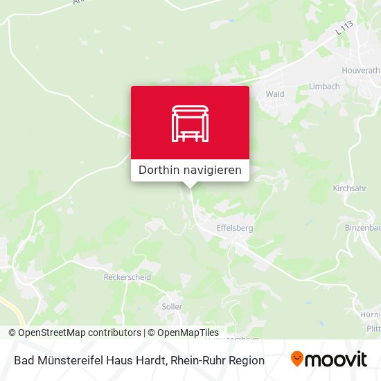 Bad Münstereifel Haus Hardt Karte