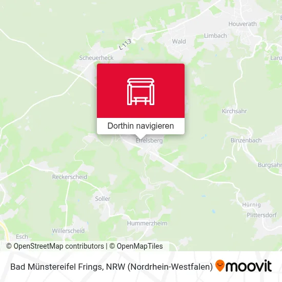 Bad Münstereifel Frings Karte