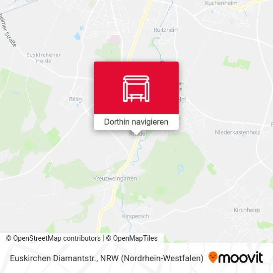 Euskirchen Diamantstr. Karte