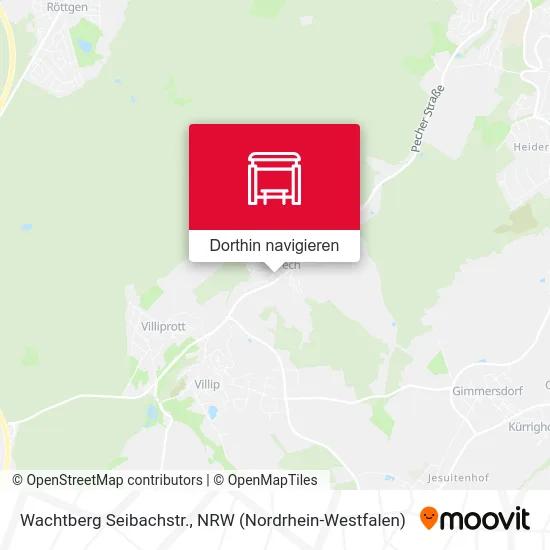Wachtberg Seibachstr. Karte