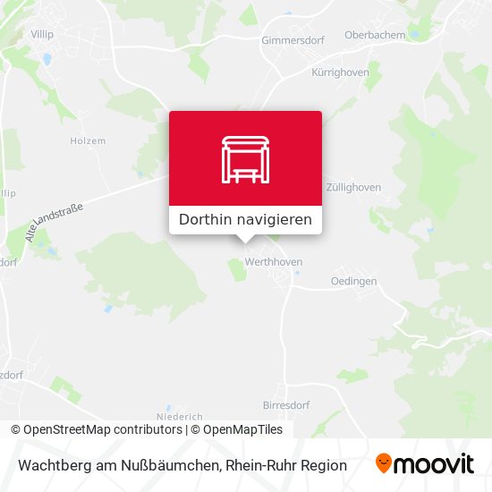 Wachtberg am Nußbäumchen Karte