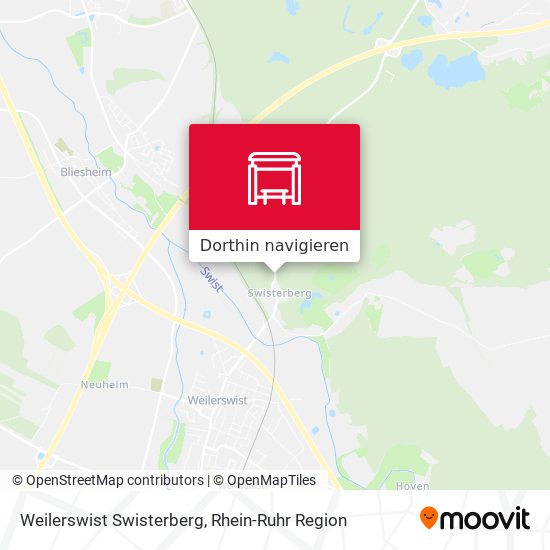 Weilerswist Swisterberg Karte