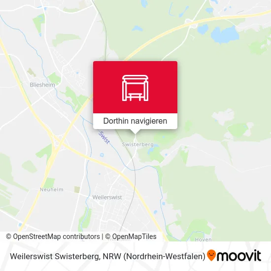 Weilerswist Swisterberg Karte