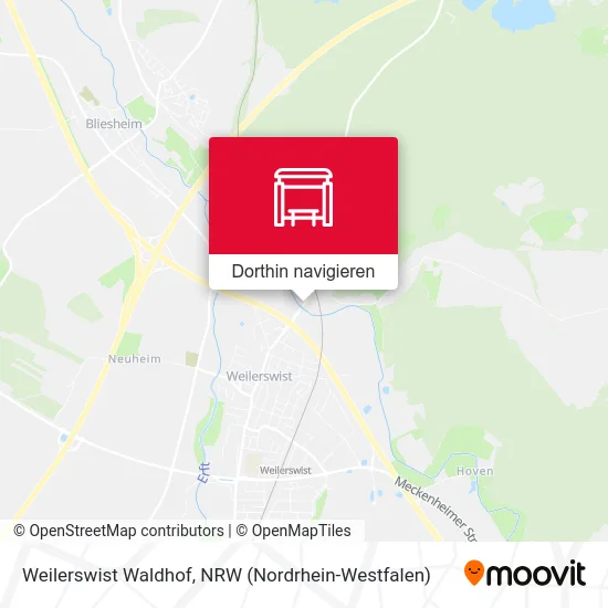 Weilerswist Waldhof Karte