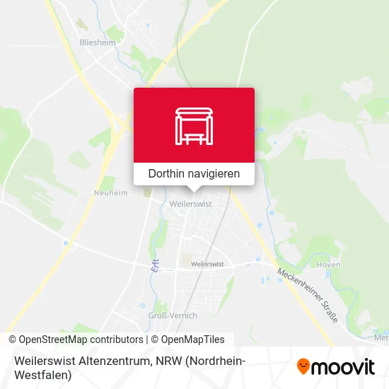 Weilerswist Altenzentrum Karte