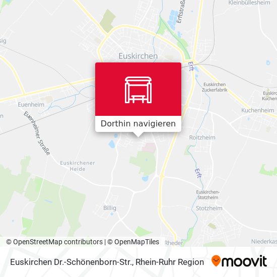 Euskirchen Dr.-Schönenborn-Str. Karte