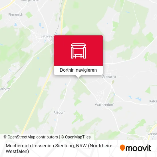 Mechernich Lessenich Siedlung Karte