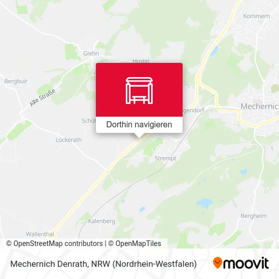 Mechernich Denrath Karte