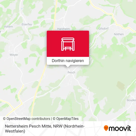 Nettersheim Pesch Mitte Karte