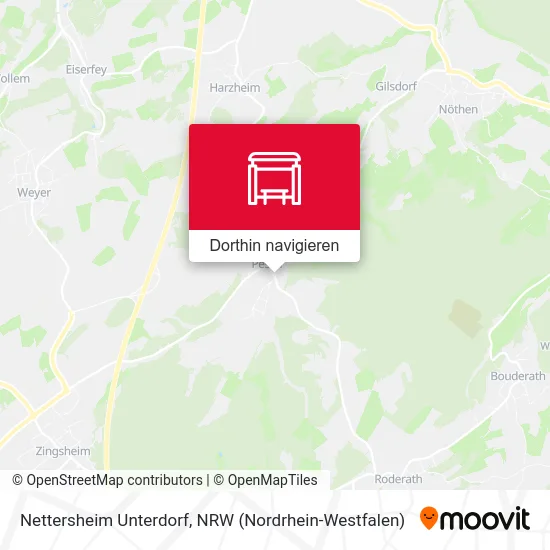 Nettersheim Unterdorf Karte
