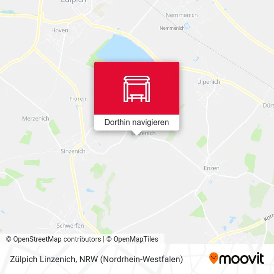 Zülpich Linzenich Karte