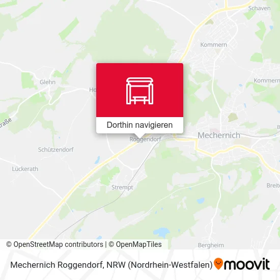 Mechernich Roggendorf Karte