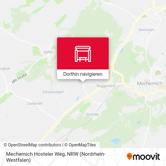 Mechernich Hosteler Weg Karte