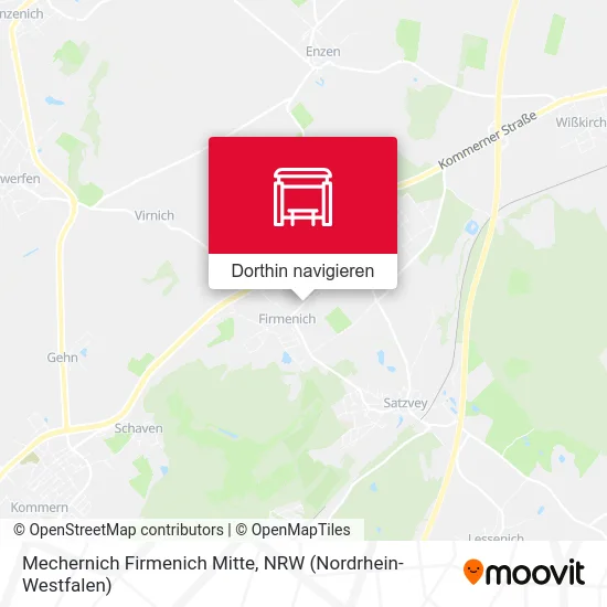 Mechernich Firmenich Mitte Karte