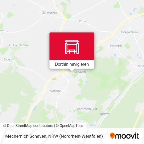 Mechernich Schaven Karte