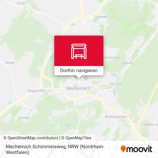 Mechernich Schimmelsweg Karte