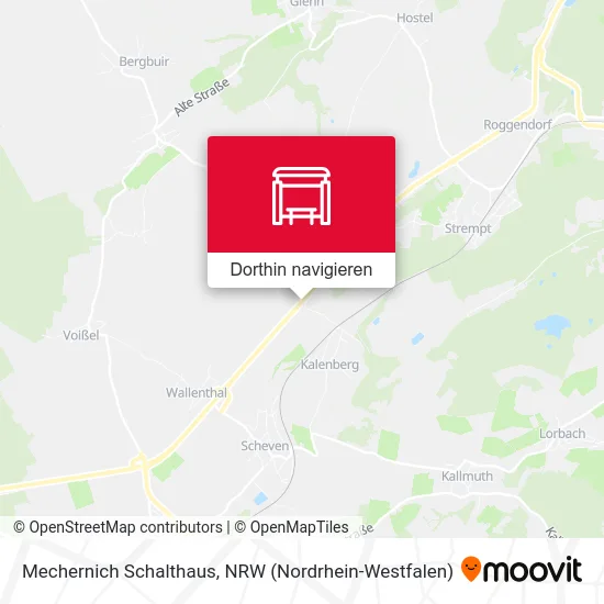 Mechernich Schalthaus Karte