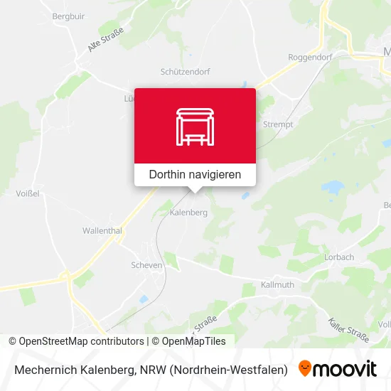 Mechernich Kalenberg Karte