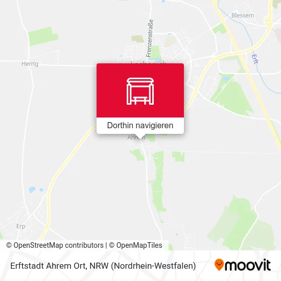 Erftstadt Ahrem Ort Karte
