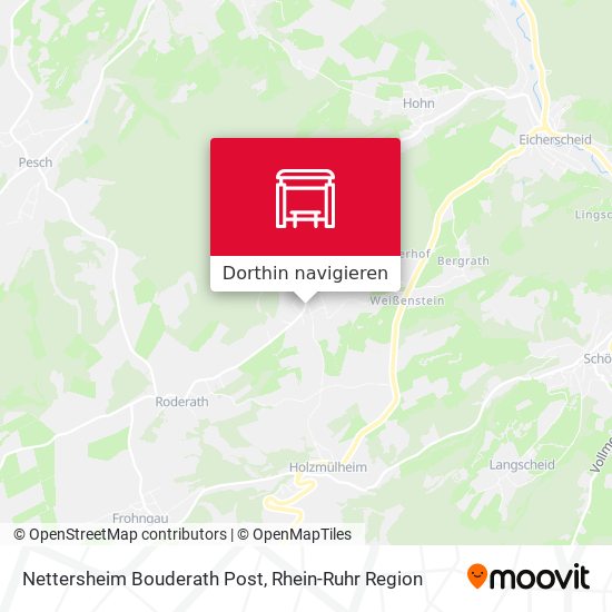 Nettersheim Bouderath Post Karte