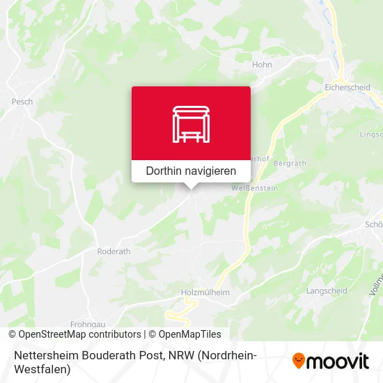 Nettersheim Bouderath Post Karte