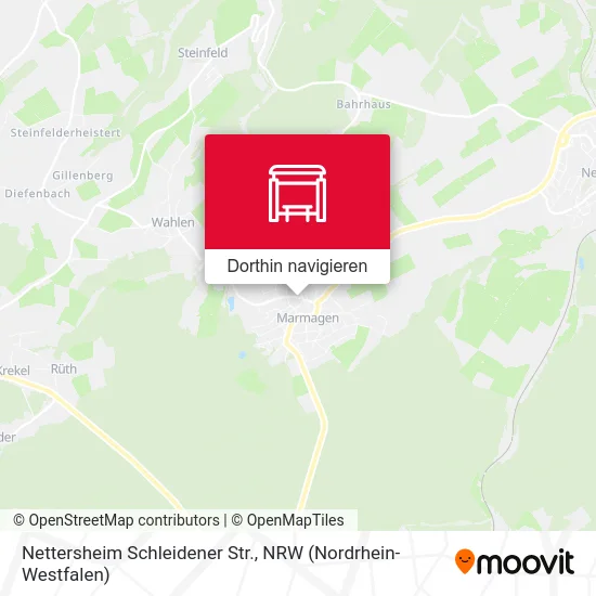 Nettersheim Schleidener Str. Karte