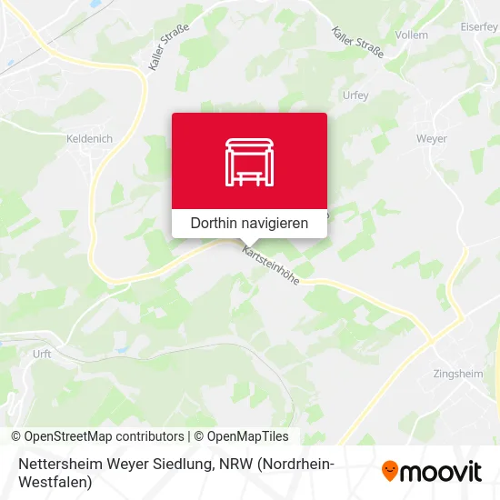 Nettersheim Weyer Siedlung Karte