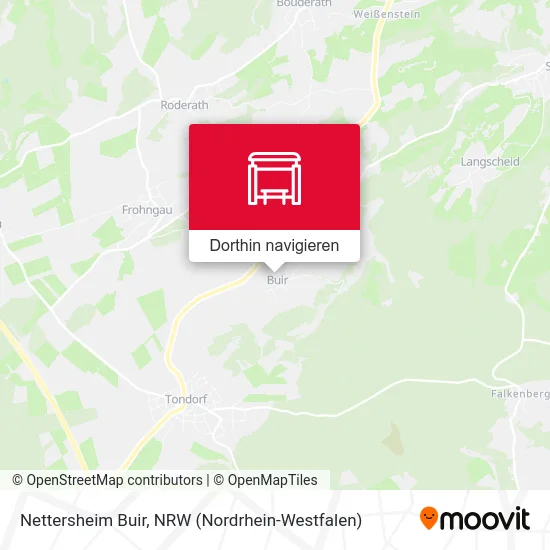 Nettersheim Buir Karte