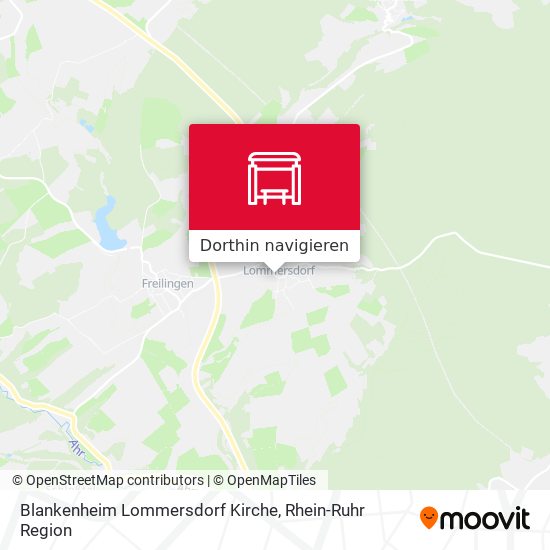 Blankenheim Lommersdorf Kirche Karte