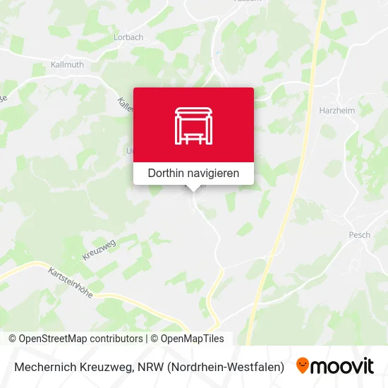 Mechernich Kreuzweg Karte