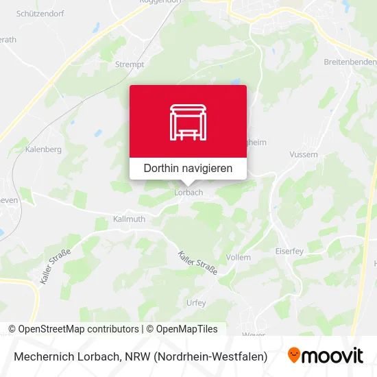 Mechernich Lorbach Karte