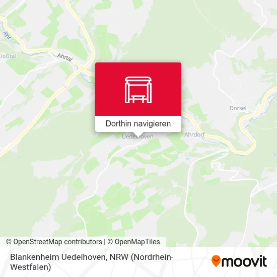Blankenheim Uedelhoven Karte
