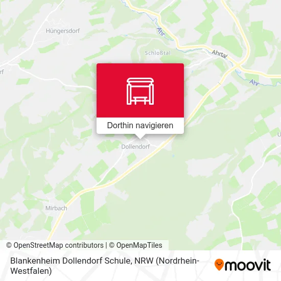 Blankenheim Dollendorf Schule Karte