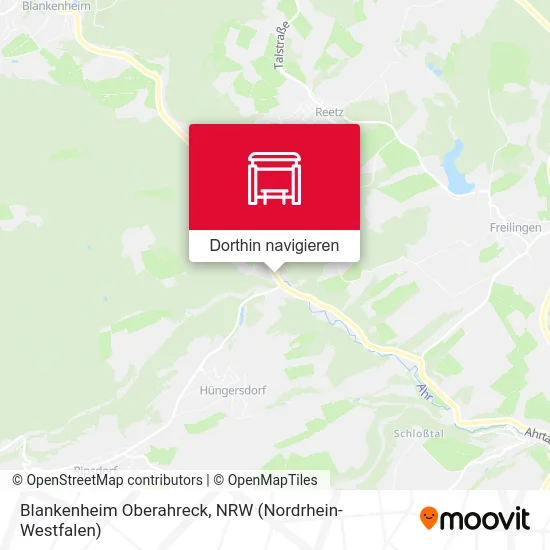 Blankenheim Oberahreck Karte