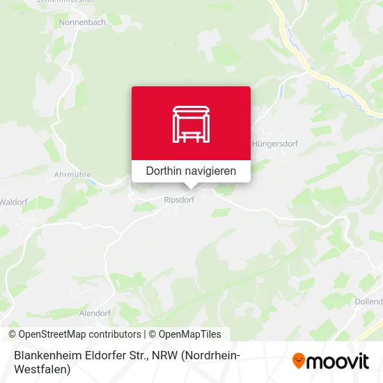 Blankenheim Eldorfer Str. Karte