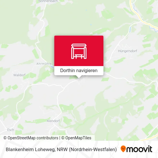Blankenheim Loheweg Karte