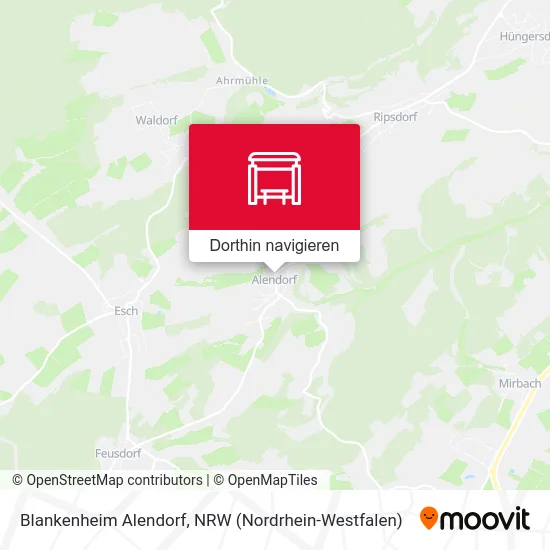 Blankenheim Alendorf Karte