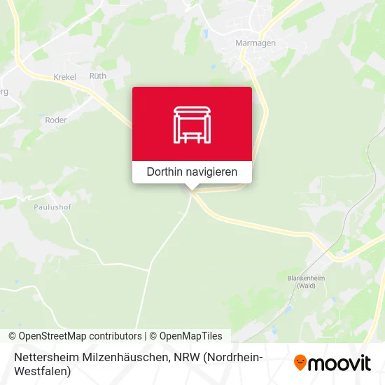 Nettersheim Milzenhäuschen Karte