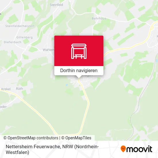 Nettersheim Feuerwache Karte