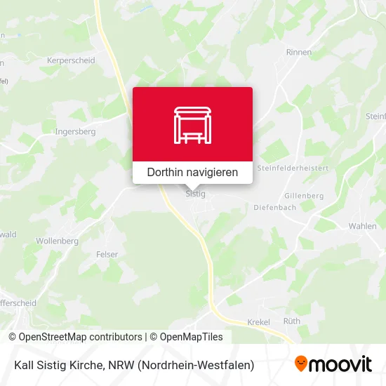 Kall Sistig Kirche Karte