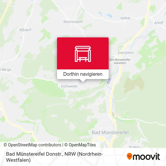 Bad Münstereifel Donstr. Karte