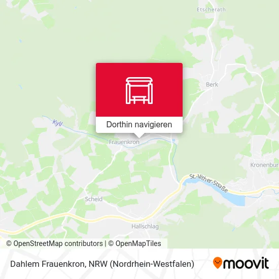 Dahlem Frauenkron Karte